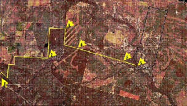 Aerial photograph of Kothman Lane